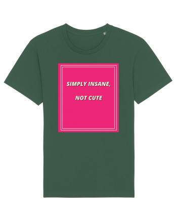 simply insane not cute7 Bottle Green
