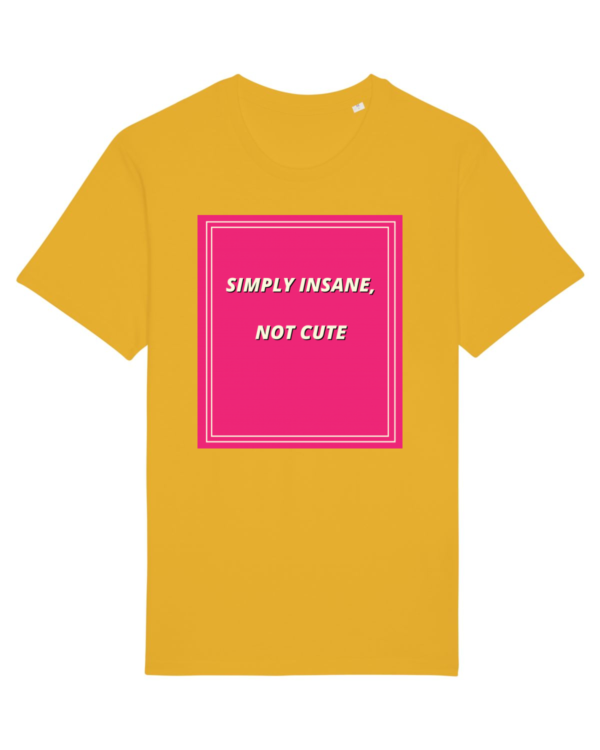 Tricou mânecă scurtă Unisex Rocker Spectra Yellow
