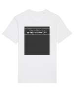 everywhere i walk i unconsciously draw love Tricou mânecă scurtă Unisex Rocker