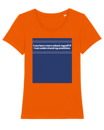i can learn more about myself if i can understand my emotions2 Bright Orange