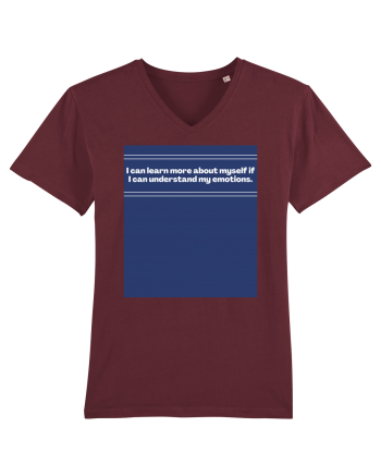 i can learn more about myself if i can understand my emotions2 Burgundy