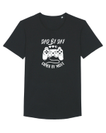 Gamer Dad Tricou mânecă scurtă guler larg Bărbat Skater