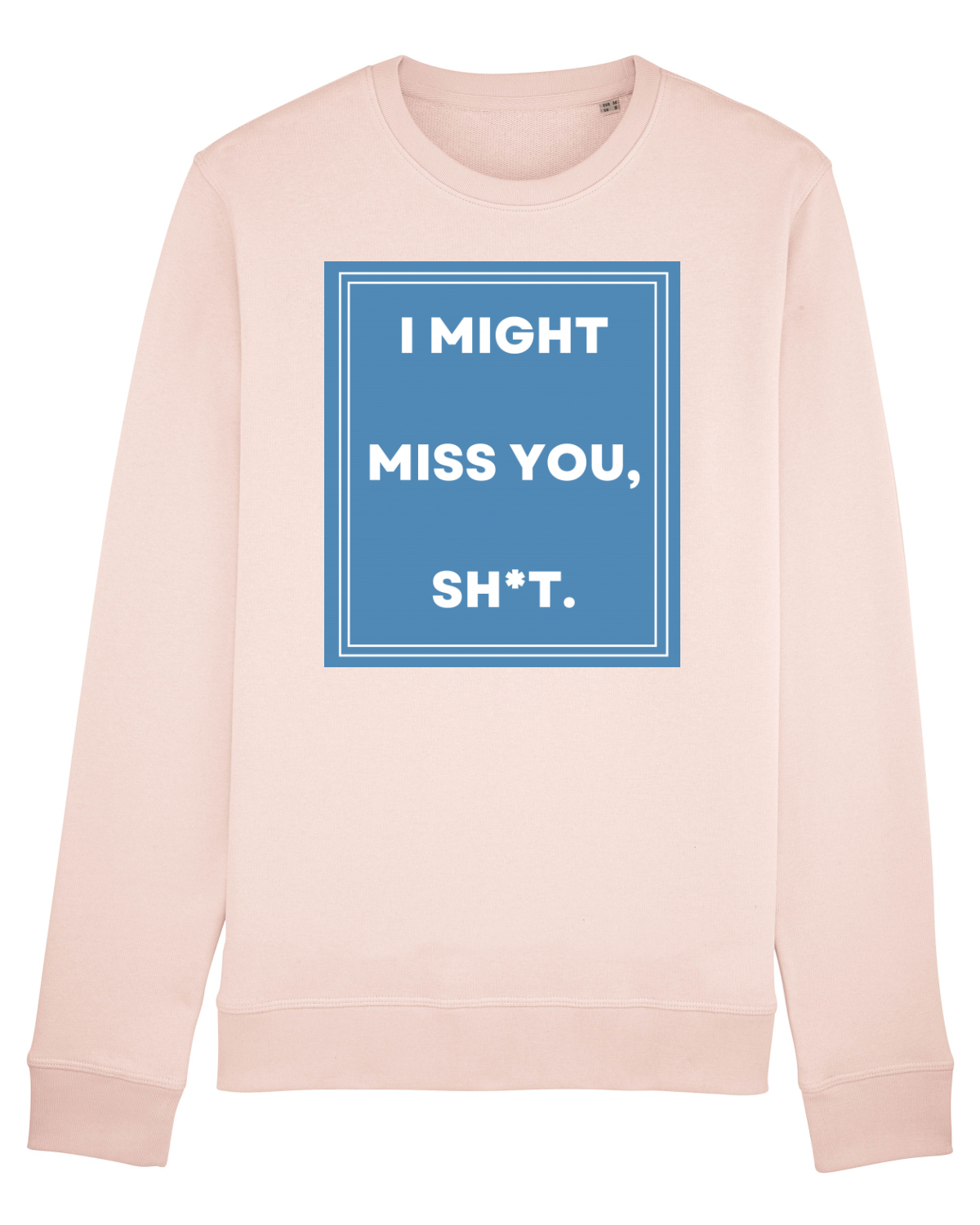 Bluză mânecă lungă Unisex Rise Candy Pink
