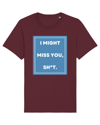 i just want to be happy8 Burgundy