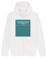 i draw healthy people and relationship to myself2 Hanorac cu fermoar Unisex Connector