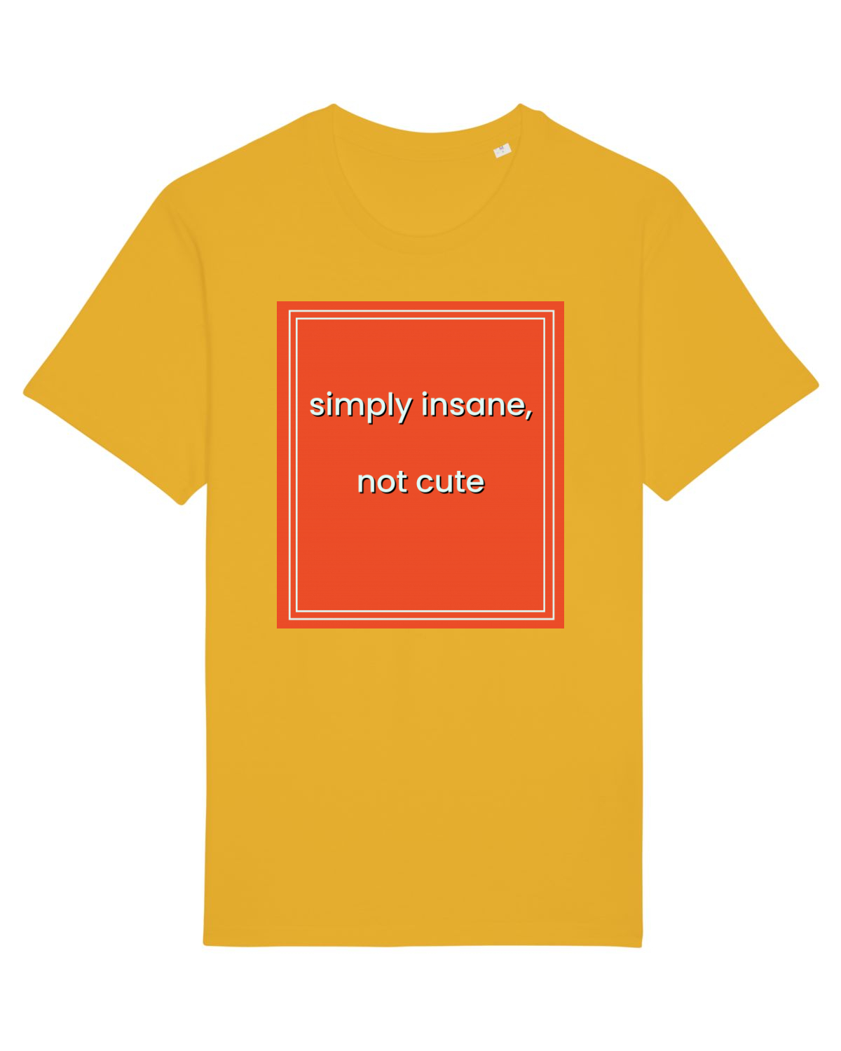 Tricou mânecă scurtă Unisex Rocker Spectra Yellow