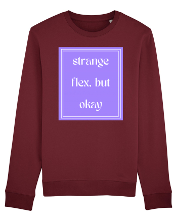 strange flex but okay7 Burgundy