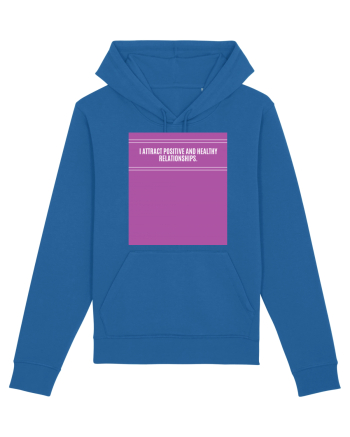 i attract positive and healthy relationships3 Royal Blue