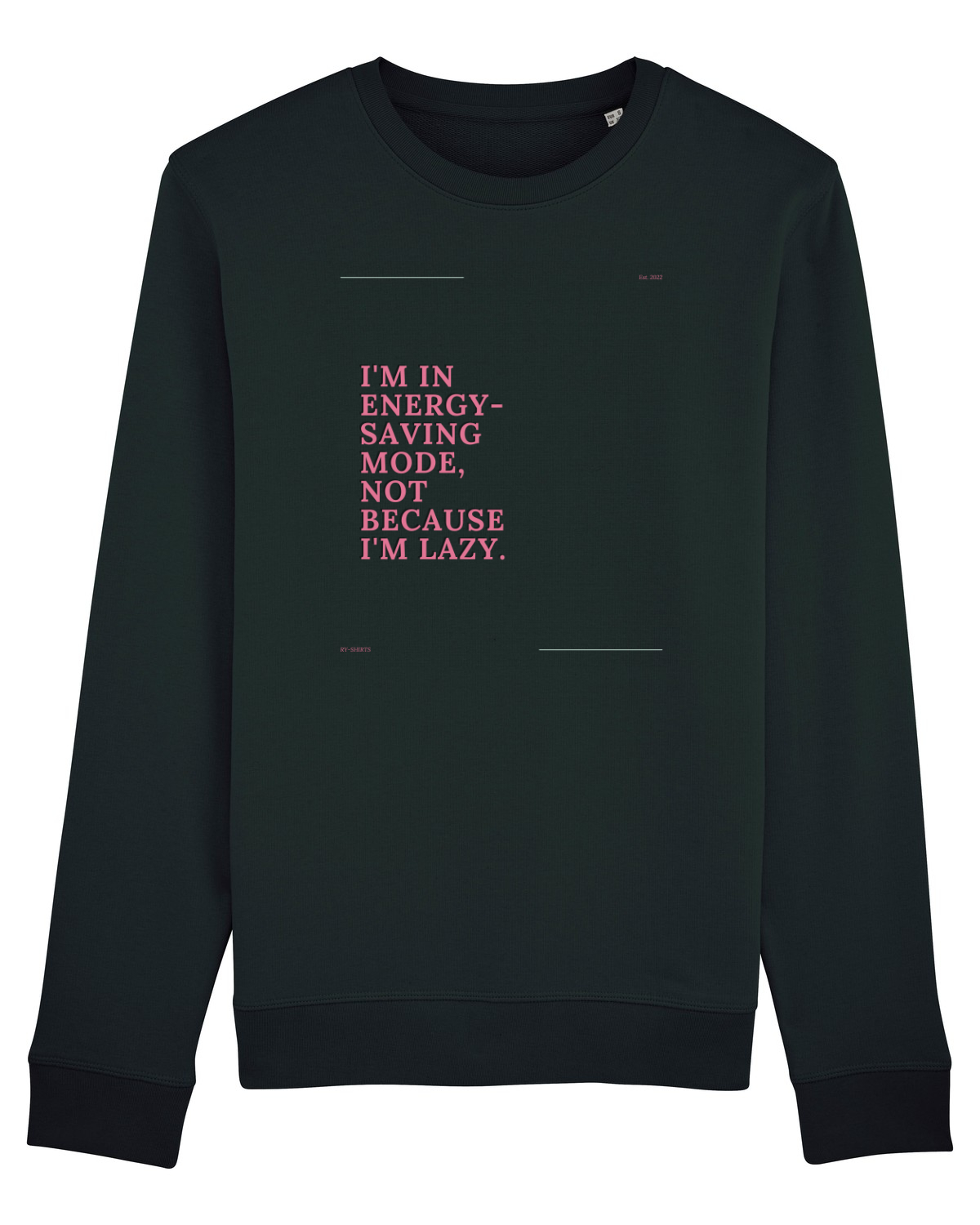 Bluză mânecă lungă Unisex Rise Black