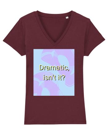 dramatic isn t it3 Burgundy