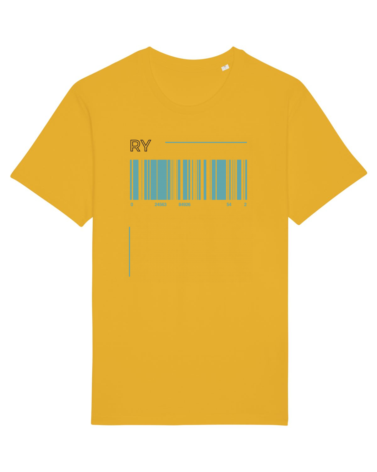 Tricou mânecă scurtă Unisex Rocker Spectra Yellow