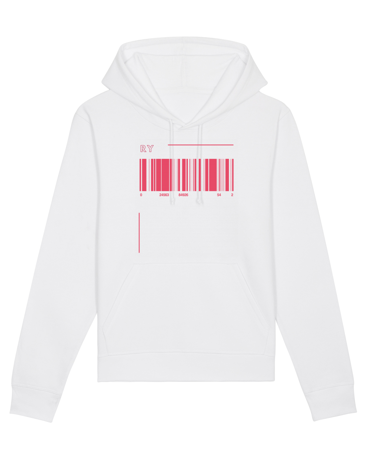 Hanorac Unisex Drummer White