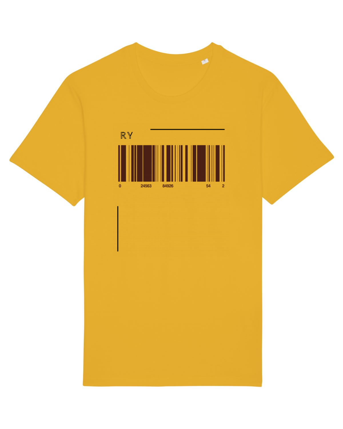 Tricou mânecă scurtă Unisex Rocker Spectra Yellow