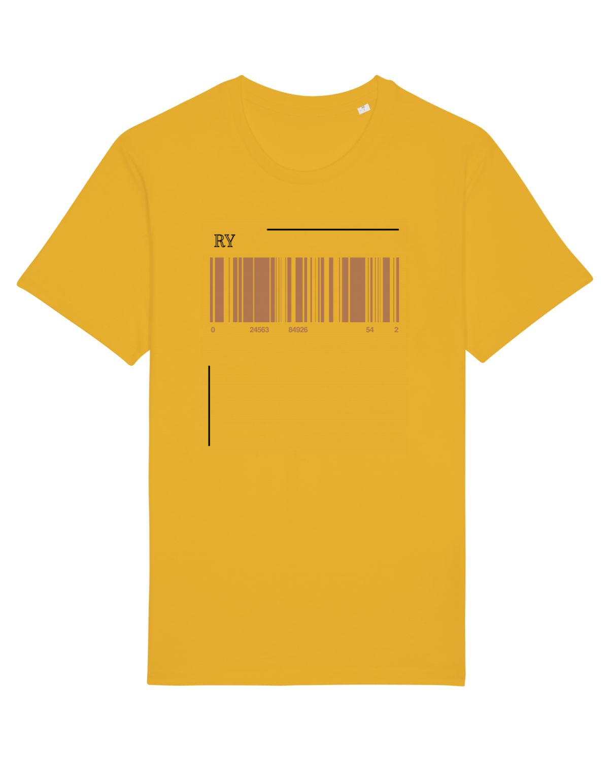 Tricou mânecă scurtă Unisex Rocker Spectra Yellow