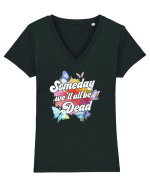 Someday Tricou mânecă scurtă guler V Damă Evoker