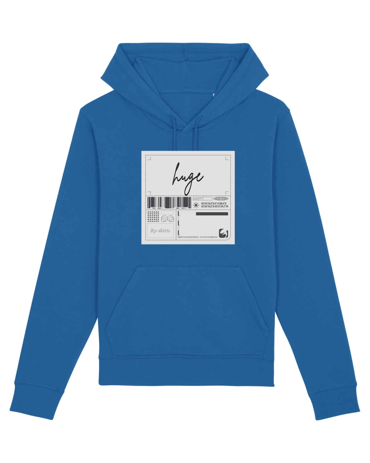 Hanorac Unisex Drummer Royal Blue