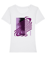 captivate me Tricou mânecă scurtă guler larg fitted Damă Expresser