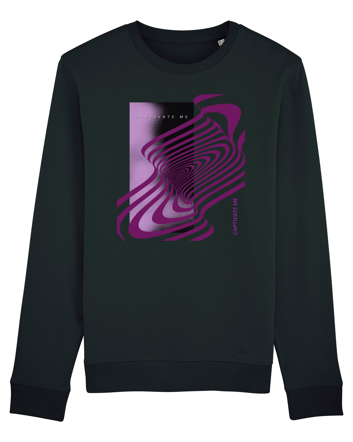 Bluză mânecă lungă Unisex Rise Black