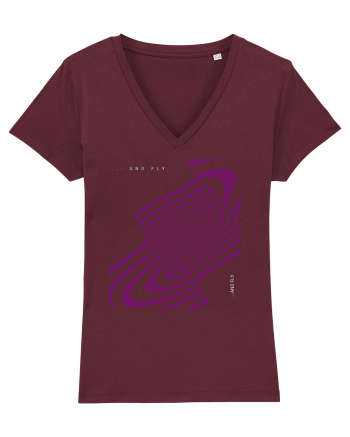 and fly Burgundy