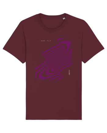 and fly Burgundy