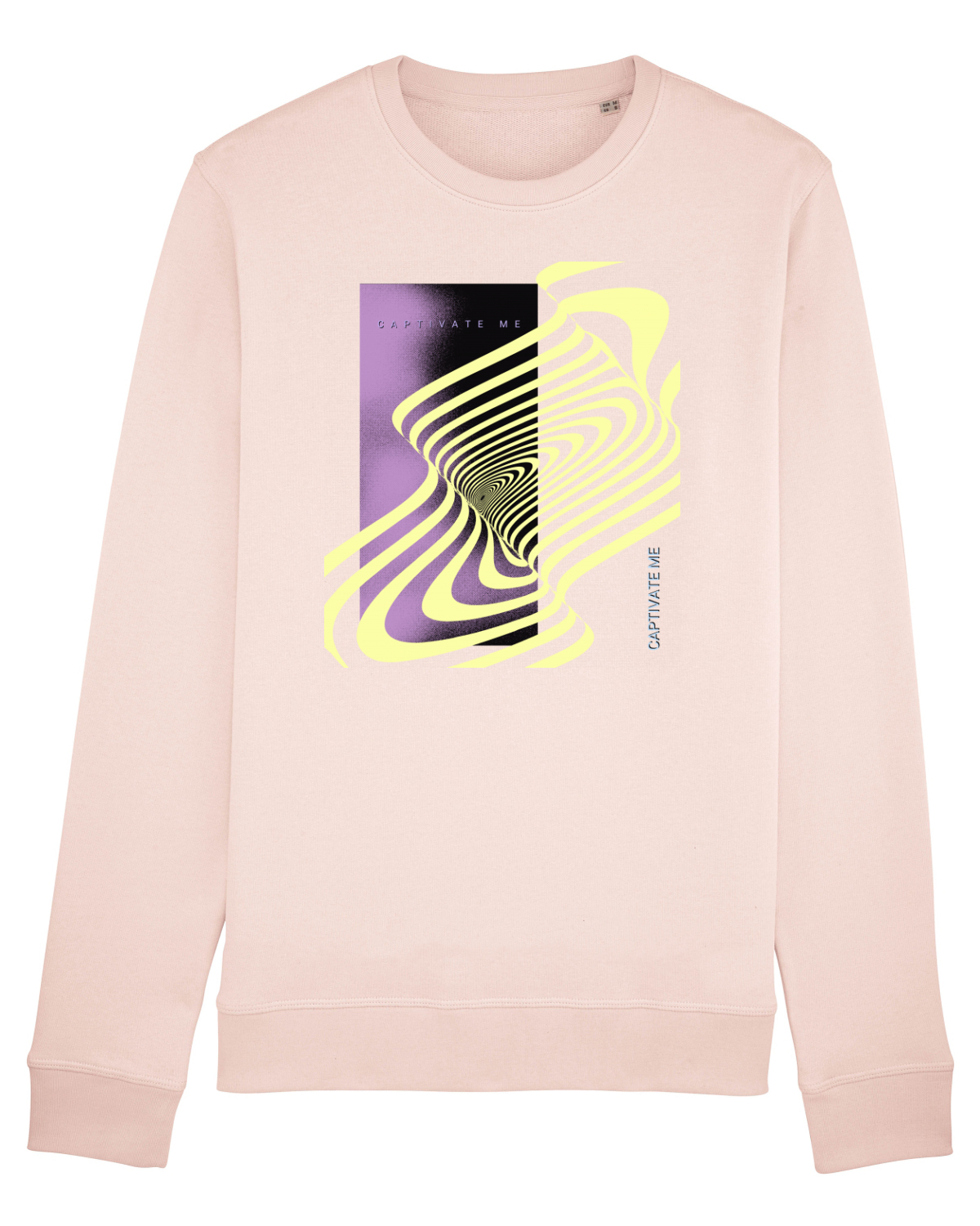 Bluză mânecă lungă Unisex Rise Candy Pink