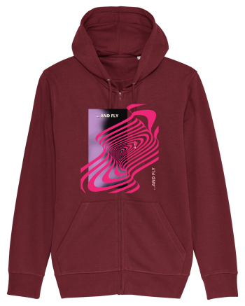 and fly2 Burgundy