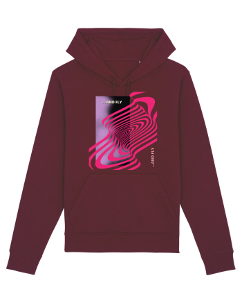 and fly2 Burgundy
