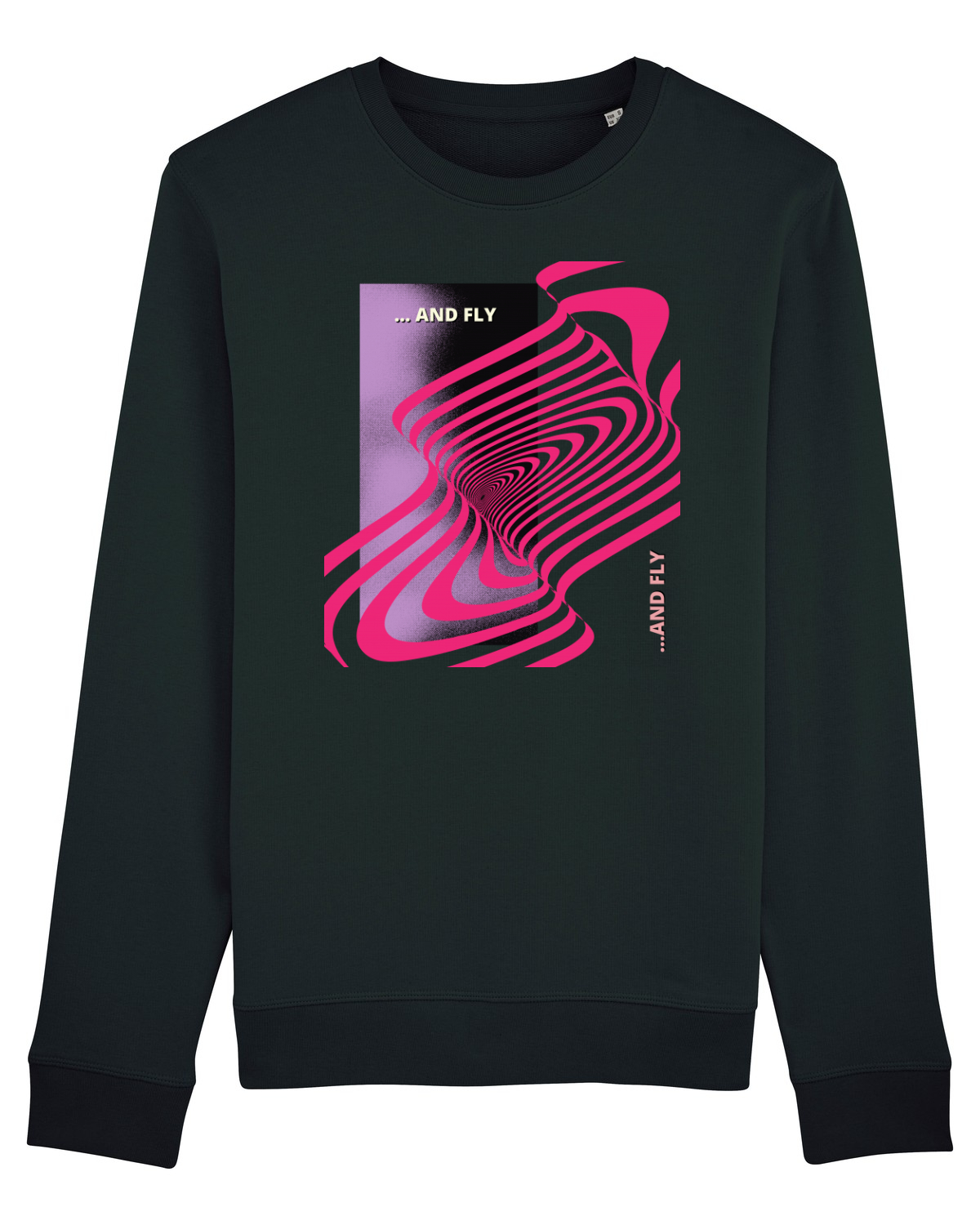 Bluză mânecă lungă Unisex Rise Black