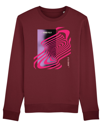 and fly2 Burgundy