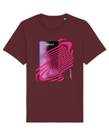 and fly2 Burgundy