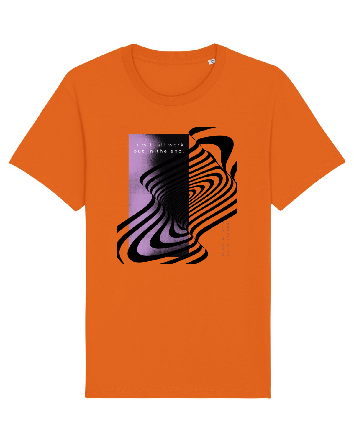 Tricou mânecă scurtă Unisex Rocker Bright Orange