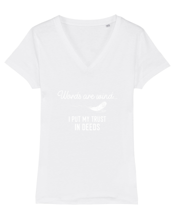 Words are wind White
