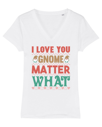 I Love Gnome Matter What White