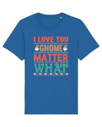 I Love Gnome Matter What Royal Blue