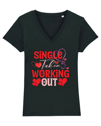 Single Taken Working Out Black