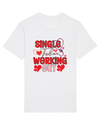 Single Taken Working Out White