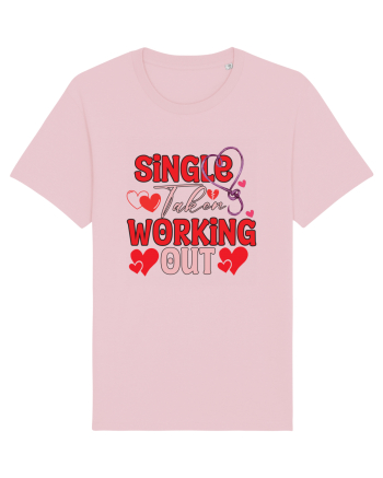 Single Taken Working Out Cotton Pink