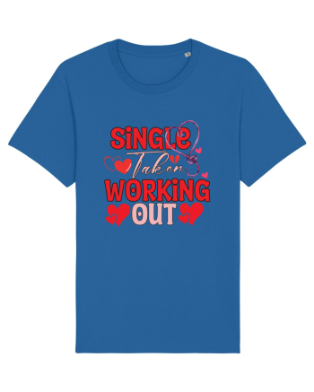 Single Taken Working Out Royal Blue