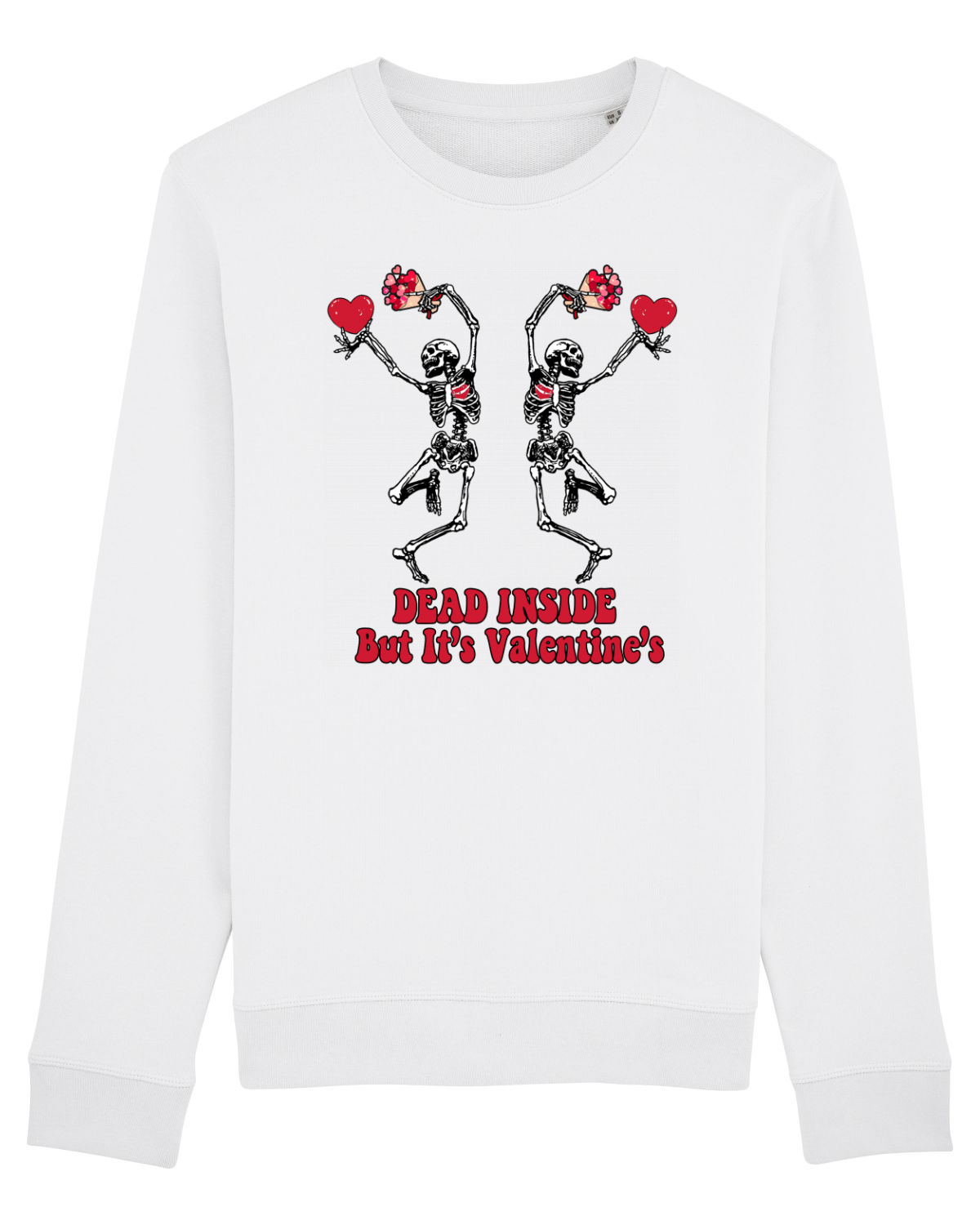 Bluză mânecă lungă Unisex Rise White