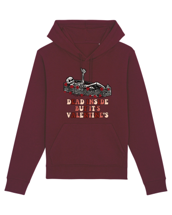 Dead Inside But It's Valentine's Burgundy