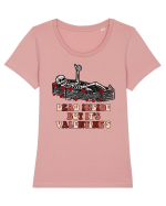 Dead Inside But It's Valentine's Tricou mânecă scurtă guler larg fitted Damă Expresser