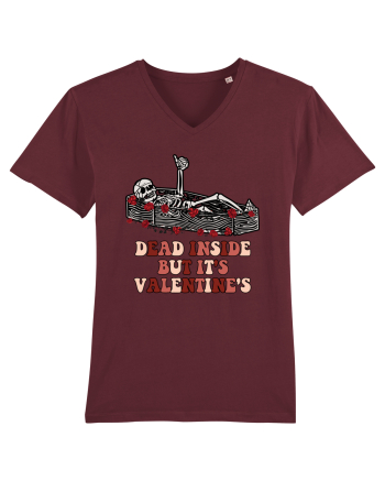 Dead Inside But It's Valentine's Burgundy