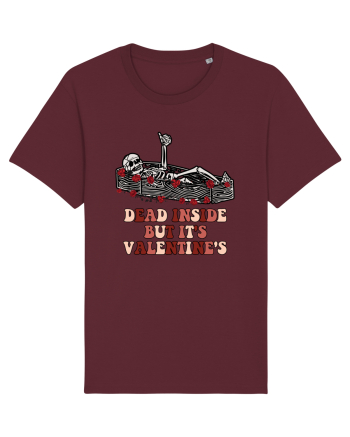 Dead Inside But It's Valentine's Burgundy
