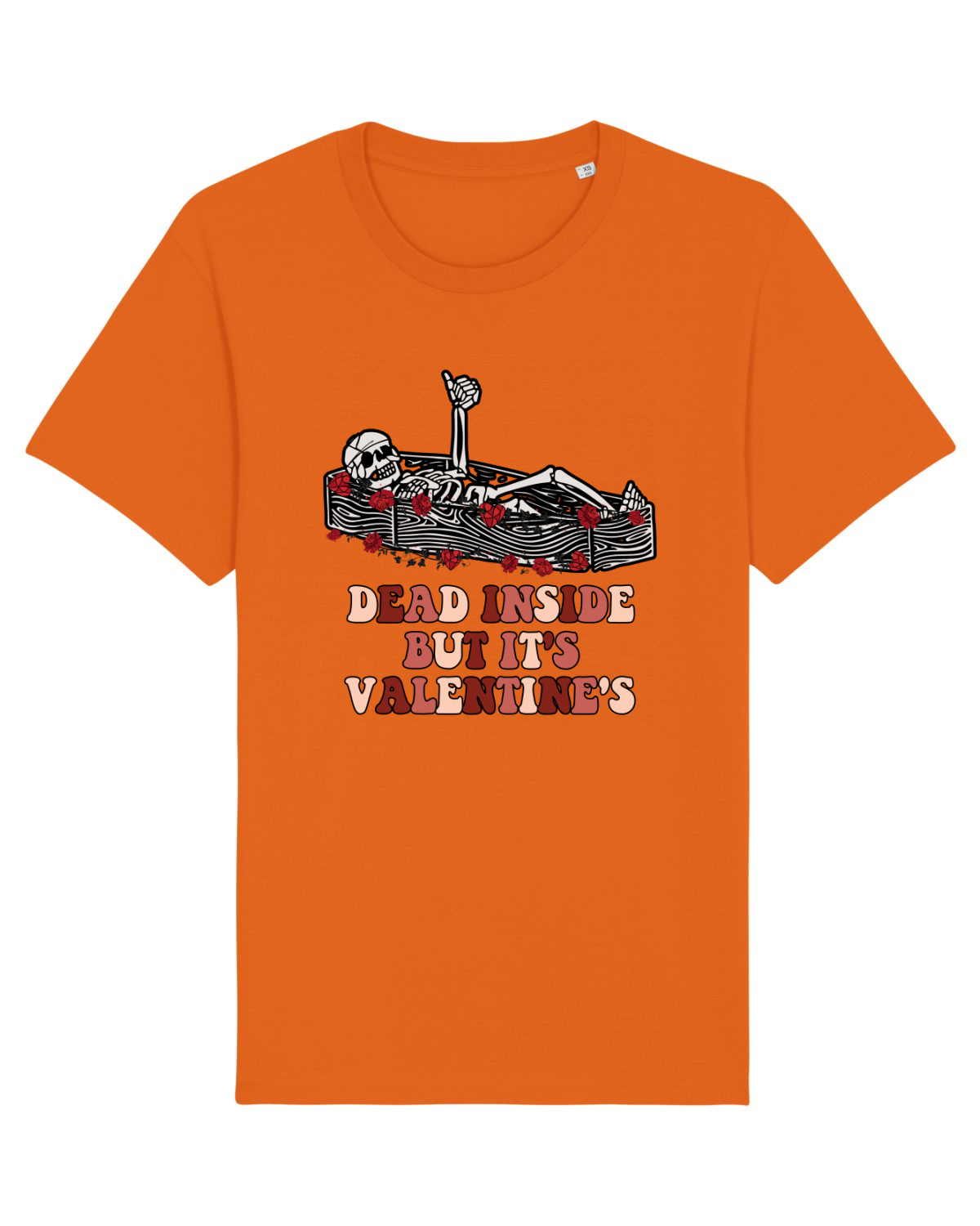 Tricou mânecă scurtă Unisex Rocker Bright Orange