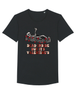 Dead Inside But It's Valentine's Tricou mânecă scurtă guler larg Bărbat Skater