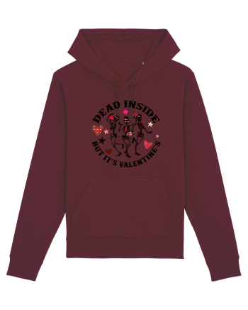 Dead Inside But It's Valentine's Burgundy