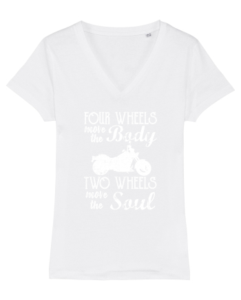 Two wheels White