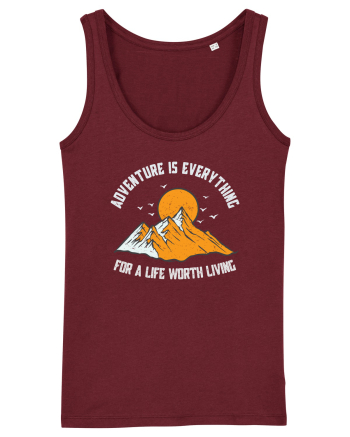 pentru montaniarzi - Adventure is everything Burgundy