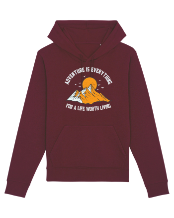 pentru montaniarzi - Adventure is everything Burgundy