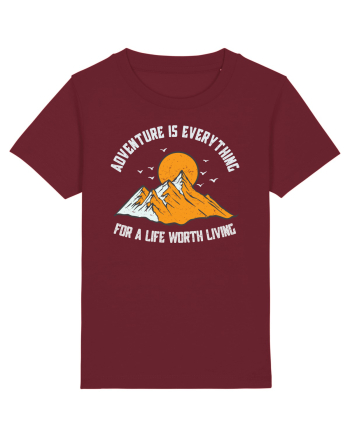 pentru montaniarzi - Adventure is everything Burgundy